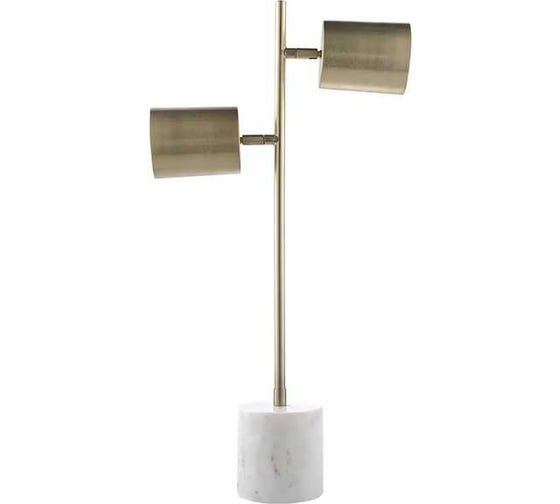 Настольная лампа Bergenson Bjorn Irjo, 33x13x73 см, золотистая BB0000442