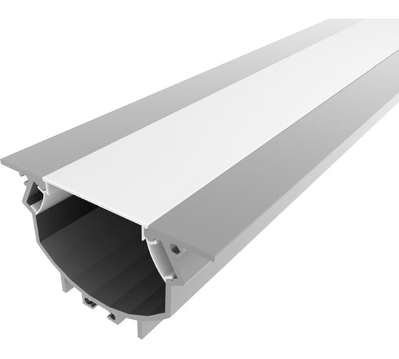 Комплект алюминиевого профиля Ledcraft с экраном и заглушками LC-LPV4889M44M16-2 1617000085 1