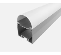 Комплект алюминиевого профиля Ledcraft с экраном и заглушками LC-LP2528RM1-2 1617000159