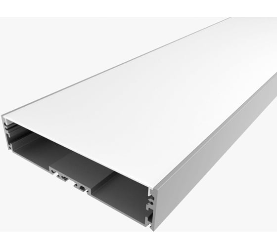 Комплект алюминиевого профиля Ledcraft с экраном и заглушками LC-LP27120M115-2 1617000151