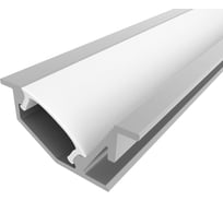 Комплект алюминиевого профиля Ledcraft с экраном и заглушками LC-LPV1226M16-2 1617000106