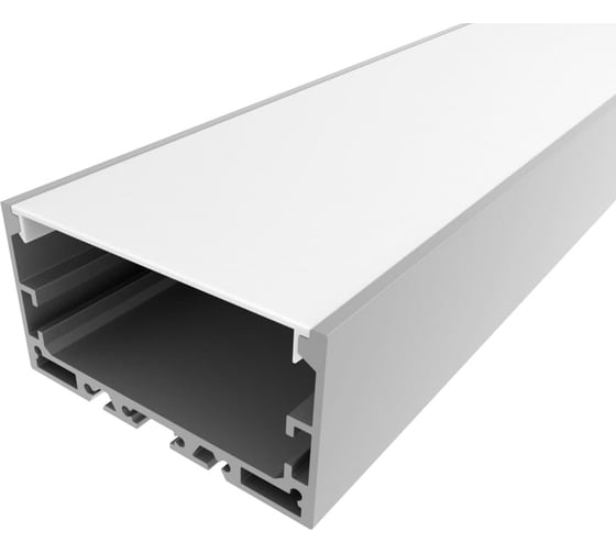 Комплект алюминиевого профиля Ledcraft с экраном и заглушками LC-LP3260M55-2 1617000118