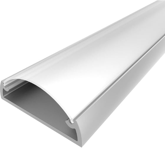 Комплект алюминиевого профиля Ledcraft с экраном и заглушками LC-LP0624M20-2 1617000008