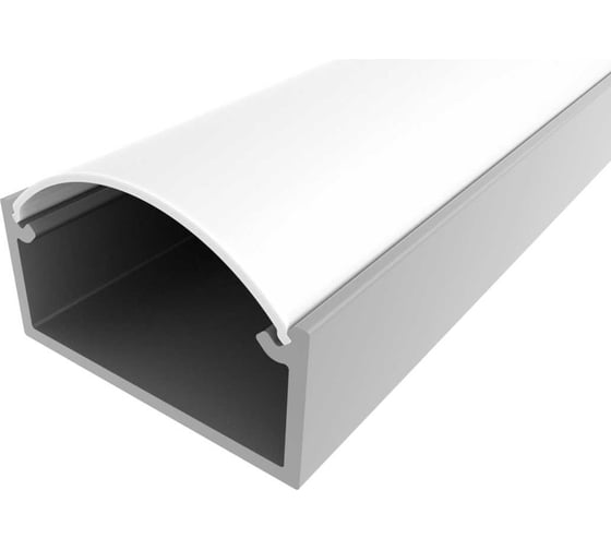 Комплект алюминиевого профиля Ledcraft с экраном и заглушками LC-LP1022M20-2 1617000111
