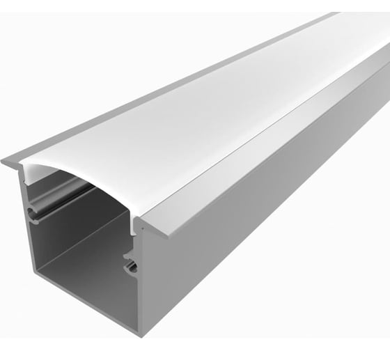 Комплект алюминиевого профиля Ledcraft с экраном и заглушками LC-LPV2537M28-2 1617000053 1
