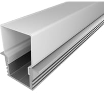 Комплект алюминиевого профиля Ledcraft с экраном и заглушками LC-LPV1222M1716-2 1617000015