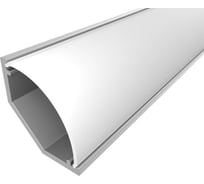 Комплект алюминиевого профиля Ledcraft с экраном и заглушками LC-LSU1616M20-2 1617000009