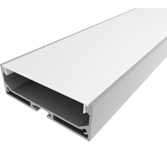 Комплект алюминиевого профиля Ledcraft с экраном и заглушками LC-LP2060M55-2 1617000116 1