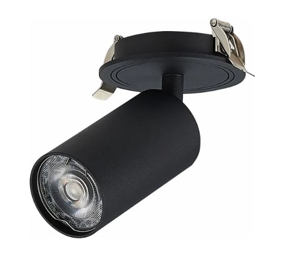 Встраиваемый светильник ALMA LIGHT черный, матовый gu10 1x50w l100xw54xh170, без лампы, AL9014DW01BK
