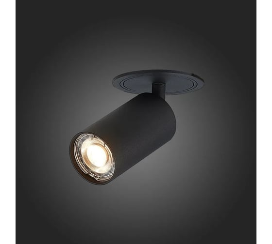 Встраиваемый светильник ALMA LIGHT черный, матовый gu10 1x50w l100xw54xh170, без лампы, AL9014DW01BK
