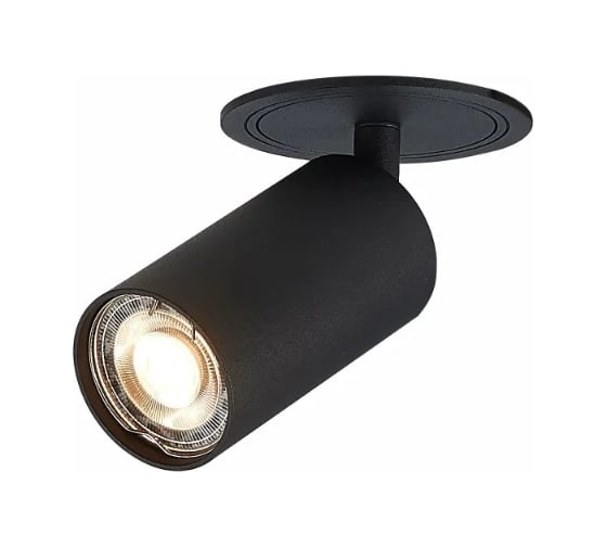 Встраиваемый светильник ALMA LIGHT черный, матовый gu10 1x50w l100xw54xh170, без лампы, AL9014DW01BK