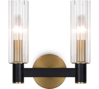 Настенный светильник (бра) Freya ambra 2хe14x40w металл черный FR5167WL-02B