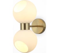 Настенный светильник (бра) Freya bony 2хe27x60w металл латунь FR5394WL-02BS