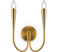 Настенный светильник (бра) Freya branches 2хe14x40w металл латунь FR5253WL-02BS