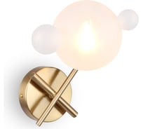 Настенный светильник (бра) Freya flaty 1хg9x40w металл латунь FR5374WL-01BS