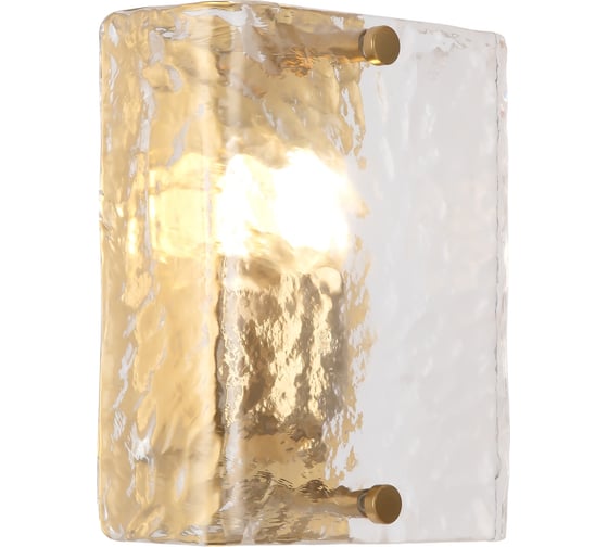 Настенный светильник (бра) Freya fresco 1хe14x60w металл латунь FR5190WL-01BS2