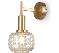 Настенный светильник (бра) Freya fero 1хe14x40w металл латунь FR5366WL-01BS