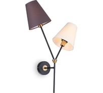 Настенный светильник (бра) Freya hats 2хe14x40w металл черный FR5370WL-02B