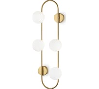 Настенный светильник (бра) Freya inversion 4хg9x25w металл латунь FR5233WL-04BS