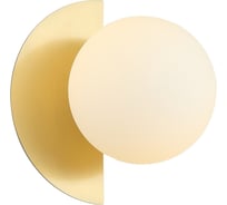Настенный светильник (бра) Freya sepia 1хg9x25w металл латунь FR5391WL-01BS