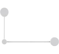 Настенный светильник (бра) Freya tactic 2хgx53x16w металл и пластик белый FR5363WL-02W