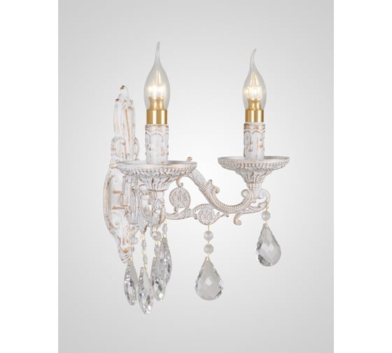 Настенный светильник Мелодия Света pl9274-2w wt 000065872