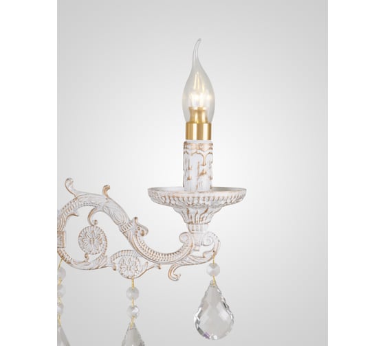 Настенный светильник Мелодия Света pl9274-2w wt 000065872