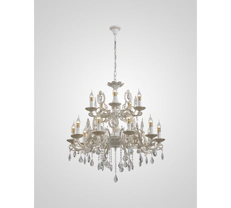 Подвесная люстра Мелодия Света pl9274-15 wt 000065870