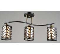 Потолочная люстра Мелодия Света sl3501-3 bk+gd 000065845