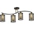 Потолочная люстра Мелодия Света sl3501-4 bk+gd 000065846 2