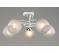 Потолочная люстра Мелодия Света sl3598-5 wt+cr 000065864