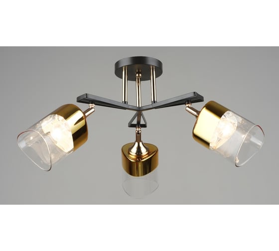 Потолочная люстра Мелодия Света sl4350-3 cf+gd 000065852 1