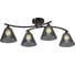 Потолочная люстра Мелодия Света sl8241-4 cf+gd 000065850 2