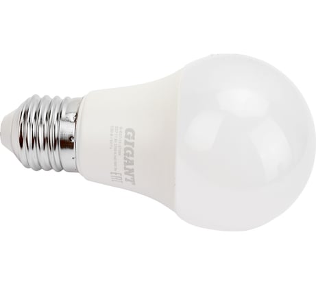 Светодиодная лампа Gigant E27 12Вт 6500К А60 1000Лм G-E27-12-6500K