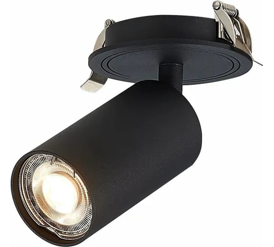 Встраиваемый светильник ALMA LIGHT матовый, черный, gu10, 1x50w, ALD00165BK-MK1-GU10.1x50W