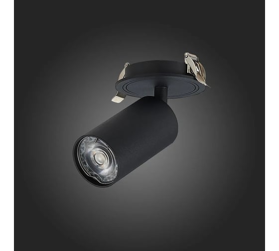 Встраиваемый светильник ALMA LIGHT матовый, черный, gu10, 1x50w, ALD00165BK-MK1-GU10.1x50W