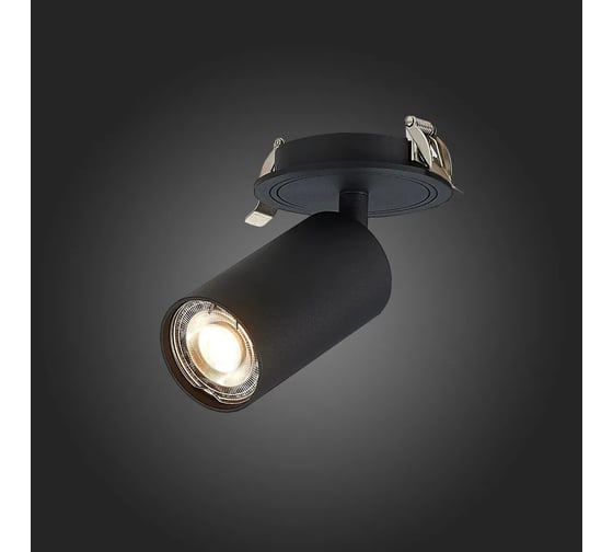 Встраиваемый светильник ALMA LIGHT матовый, черный, gu10, 1x50w, ALD00165BK-MK1-GU10.1x50W