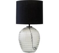 Настольная лампа Bergenson Bjorn Mirage, 24х24 см с черным абажуром BB0000558