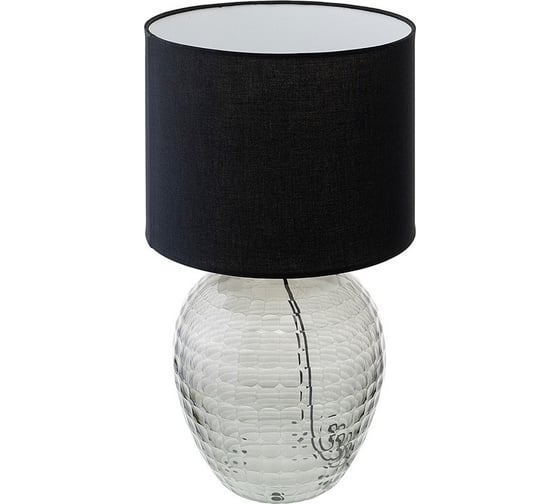 Настольная лампа Bergenson Bjorn Mirage, 24х24 см с черным абажуром BB0000558