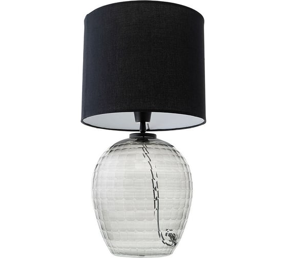 Настольная лампа Bergenson Bjorn Mirage, 24х24 см с черным абажуром BB0000558