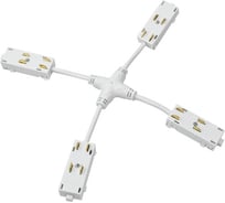 Гибкий коннектор DENKIRS X-образный TR2116-WH