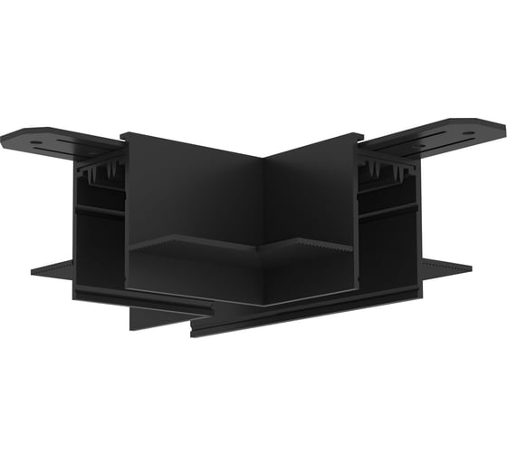 Коннектор DENKIRS Т-образный SMART HIDE TR2113-BK 1