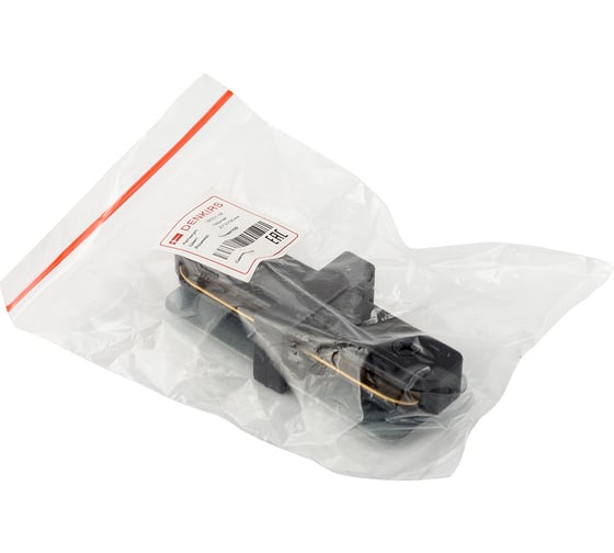Прямой соединитель DENKIRS для шинопровода DK Track Black TR1101-BK