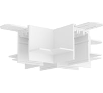 Коннектор DENKIRS X-образный SMART HIDE TR2114-WH