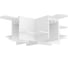 Коннектор DENKIRS X-образный SMART HIDE TR2114-WH 1
