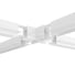 Коннектор DENKIRS X-образный SMART HIDE TR2114-WH 2