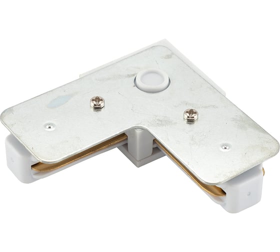 Соединитель для шинопровода DENKIRS L-образный DK Track White TR1102-WH
