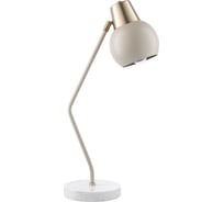 Настольная лампа Bergenson Bjorn Rond, 18х18x59 см, бежевая BB0000426