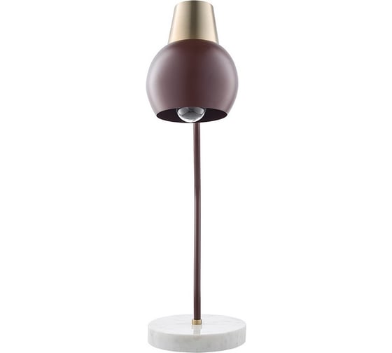 Настольная лампа Bergenson Bjorn Rond, 18х18x59 см, вишневая BB0000425