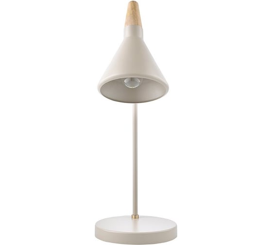 Настольная лампа Bergenson Bjorn Thor, 25х25x57 см, бежевая BB0000418